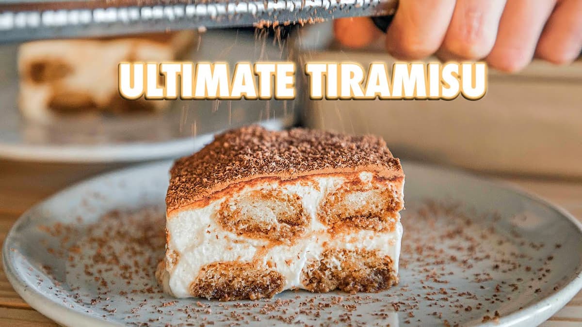 Making Real Tiramisu with Homemade Ladyfingers
